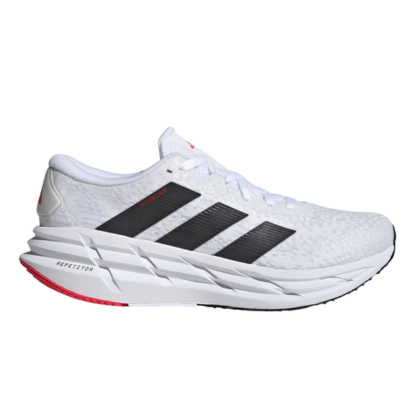 adidas Men's Adistar 4 Running Shoes(Size 11 In Cloud White / Carbon / Pure Ruby)