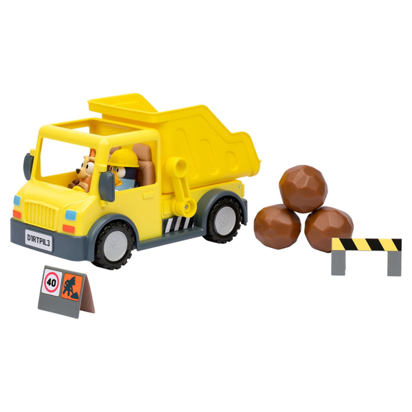 Bluey Dump Truck Toy Playset