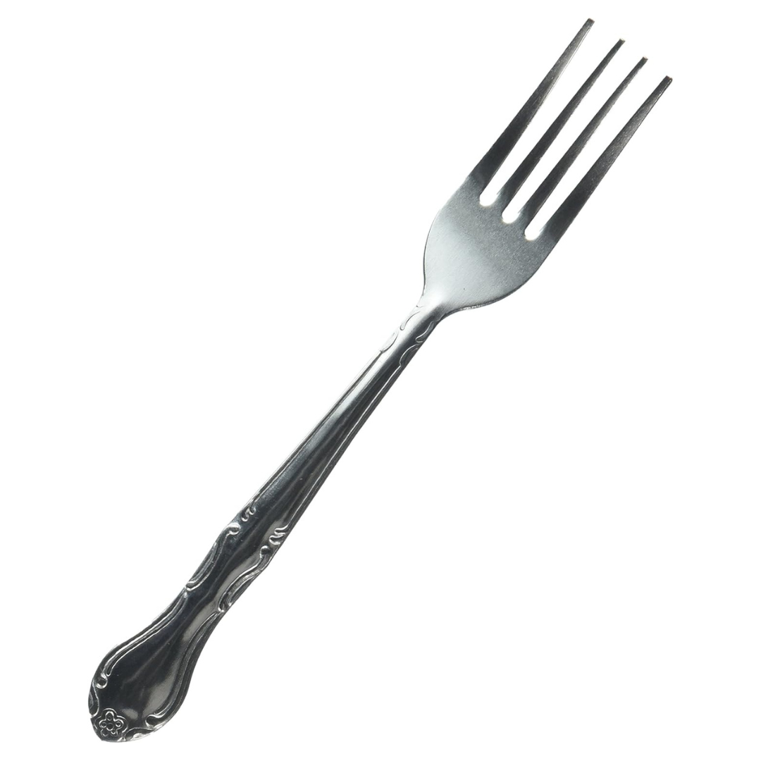 12-Piece Winco Elegance Dinner 18-0 Stainless Steel Fork Set