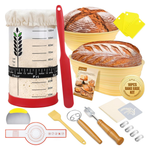 18-Piece TeeMars BakeEase Sourdough Starter Kit