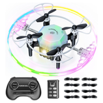 Kids Mini RC Drone with LED Light, 360 deg. Flip & Surround Flight
