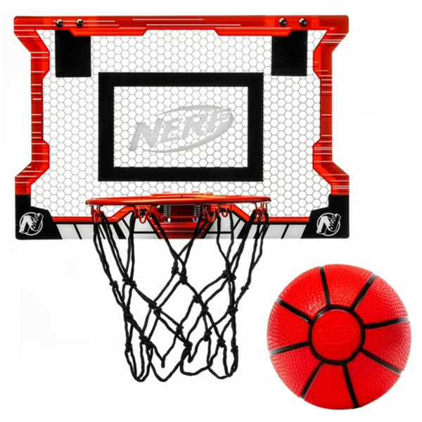 NERF Pro Hoop Over The Door Basketball Set