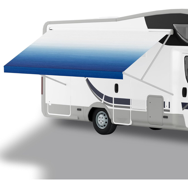 Heavy Duty 16.2-oz Weatherproof 15' RV Awning Fabric Replacement