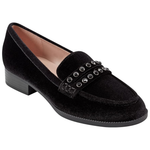 Bandolino Women's Laura Loafer (Size: 7, Black Velvet 001)