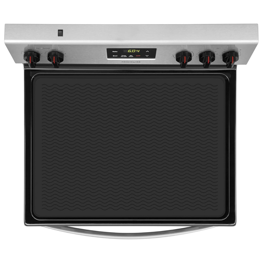 28" x 20" Silicone Heat Resistant Glass Stove Top Cover