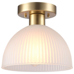 1-Light Semi-Flush Mount Ceiling Light