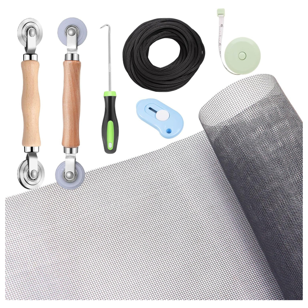 48" x 118" Windows Screen And Screen Door Repair Kit