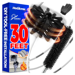 Holikme 30 Ft Dryer Vent Cleaner Kit, Flexible Lint Brush