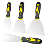 4-Piece Stainless Steel Paint Scraper Putty Knife