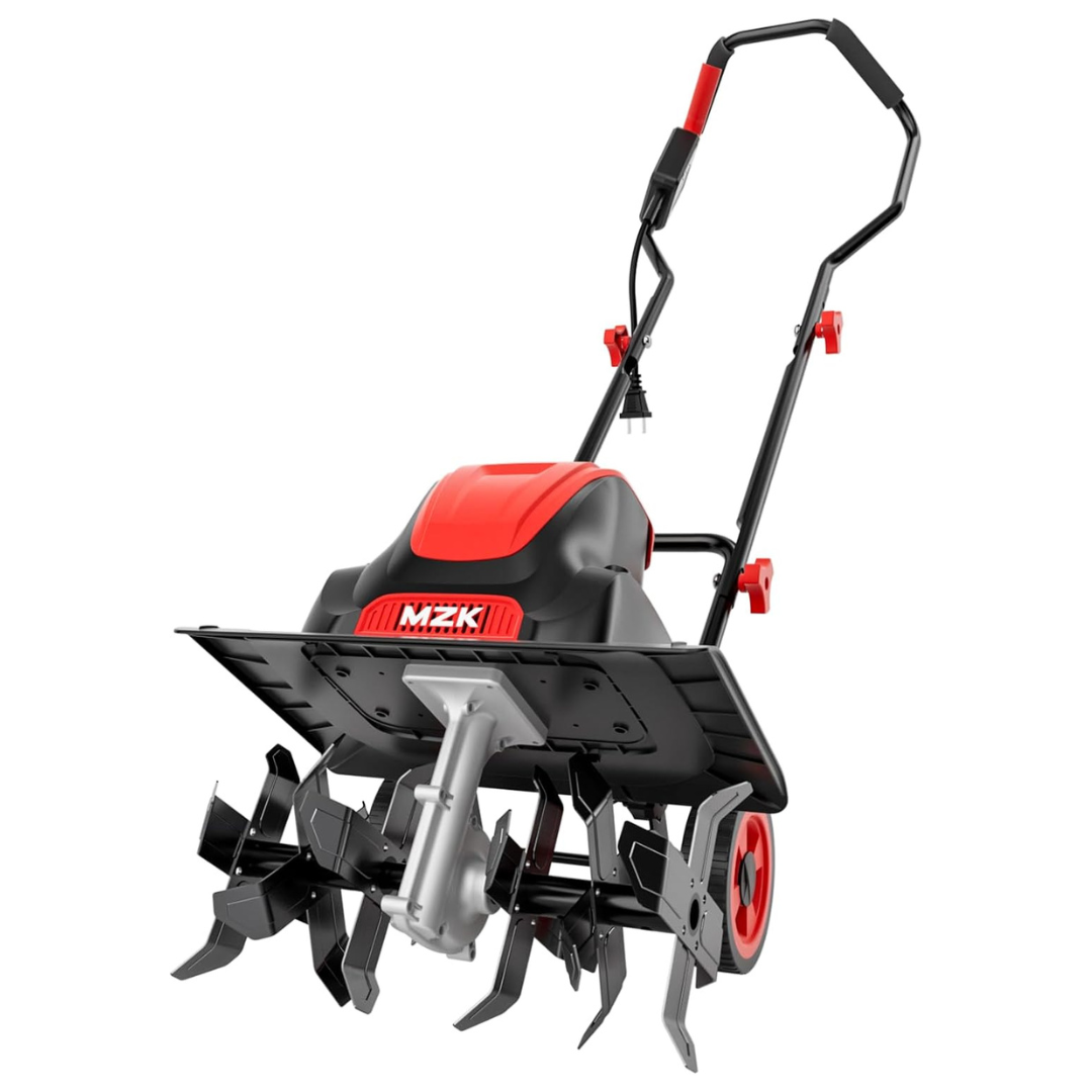 Foldable Electric 16" 13.5-Amp Corded Electric Tiller