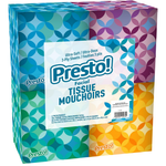 264-Count (4x66-ct.) Presto! Ultra-Soft 3-Ply Premium Facial Tissues