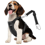 Adjustable Mesh Breathable Dog Seat Belt Harness For Car