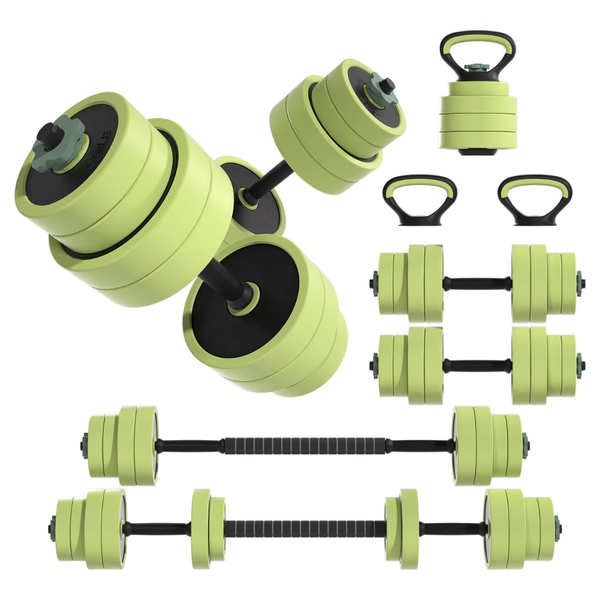 5-in-1 Fitness Push-Up Dumbbell Set With Adjustable 22/42/62LBS