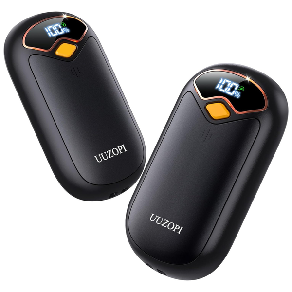 2-Pack Rechargeable Magnetic Hand Warmers With 4 Heat Levels