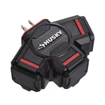 Husky Water-Resistant 3-Outlet Extension Cord Adapter
