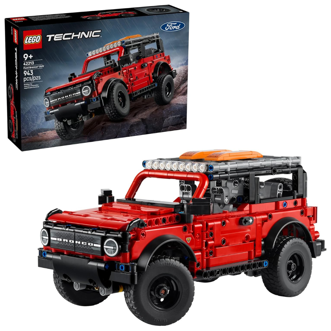 943-Piece LEGO Technic Ford Bronco SUV (42213)
