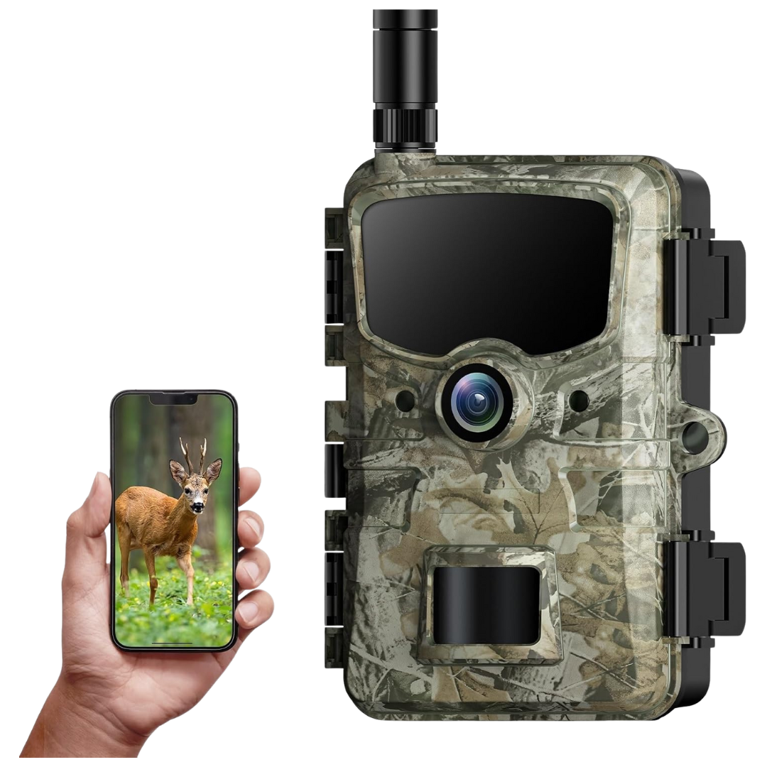 1080P HD 4G LTE Cellular Multi-Mode Trail Camera W/ Night Vision