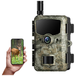 1080P HD 4G LTE Cellular Multi-Mode Trail Camera W/ Night Vision