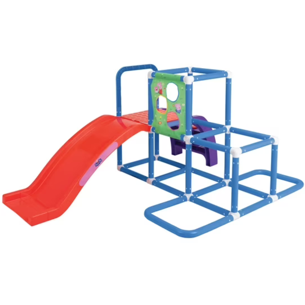 Peppa Pig Children's Indoor & Outdoor Jungle Gym W/ Slide