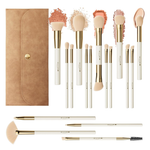18-Piece Bestope Pro Professional Makeup Brushes Set With Travel Case