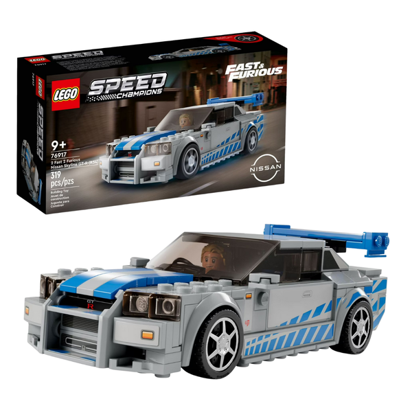 LEGO Speed Champions 2 Fast Nissan Skyline GT-R 76917 Race Car Toy