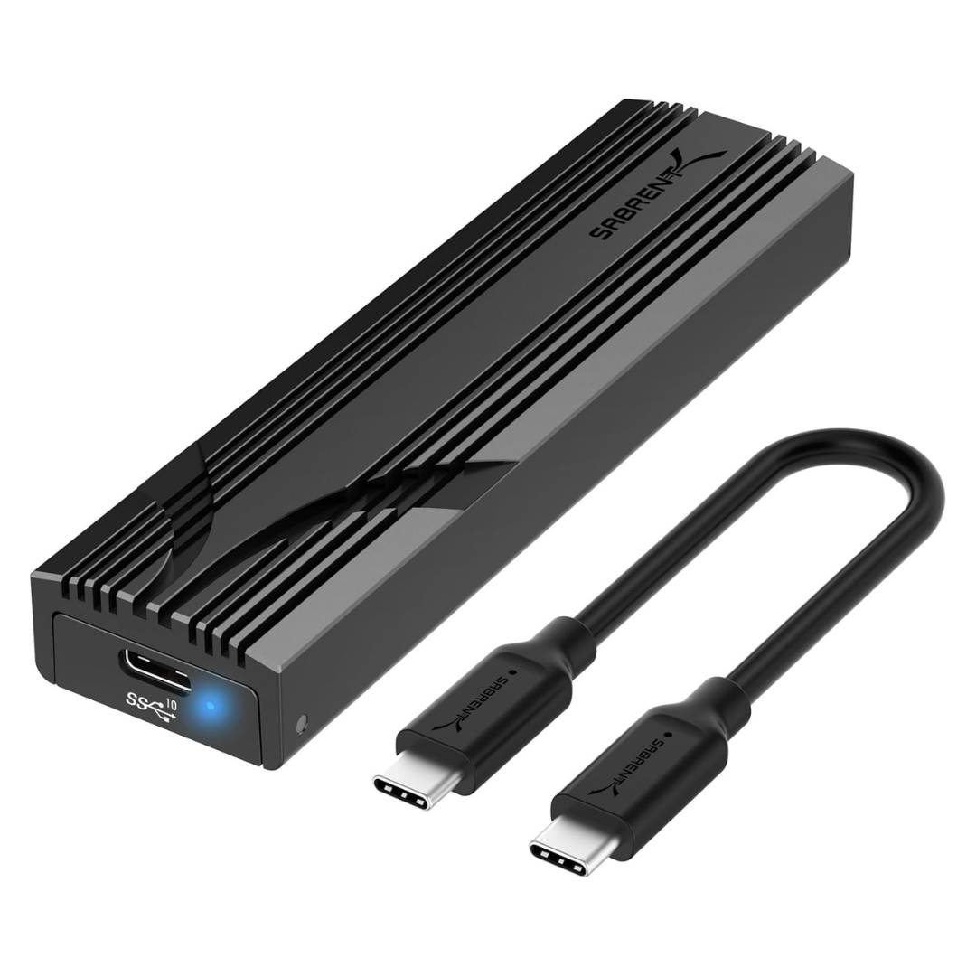 Sabrent Tool-Free 10Gbps USB C NVMe Enclosure