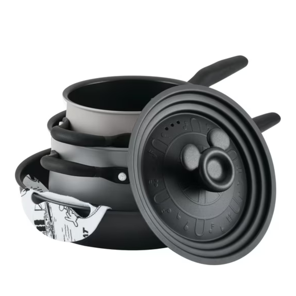 4-Piece Disney 100 Nonstick Induction Cookware Essentials Set