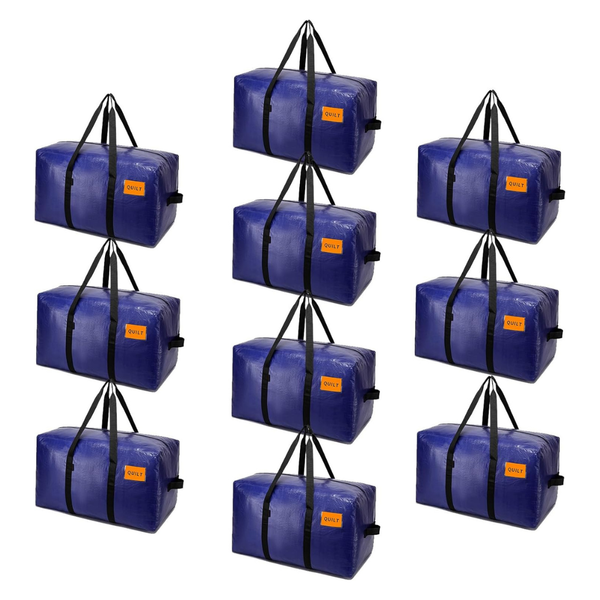 10-Pack Heavy Duty Moving Large Storage Bags w/Strong Handles