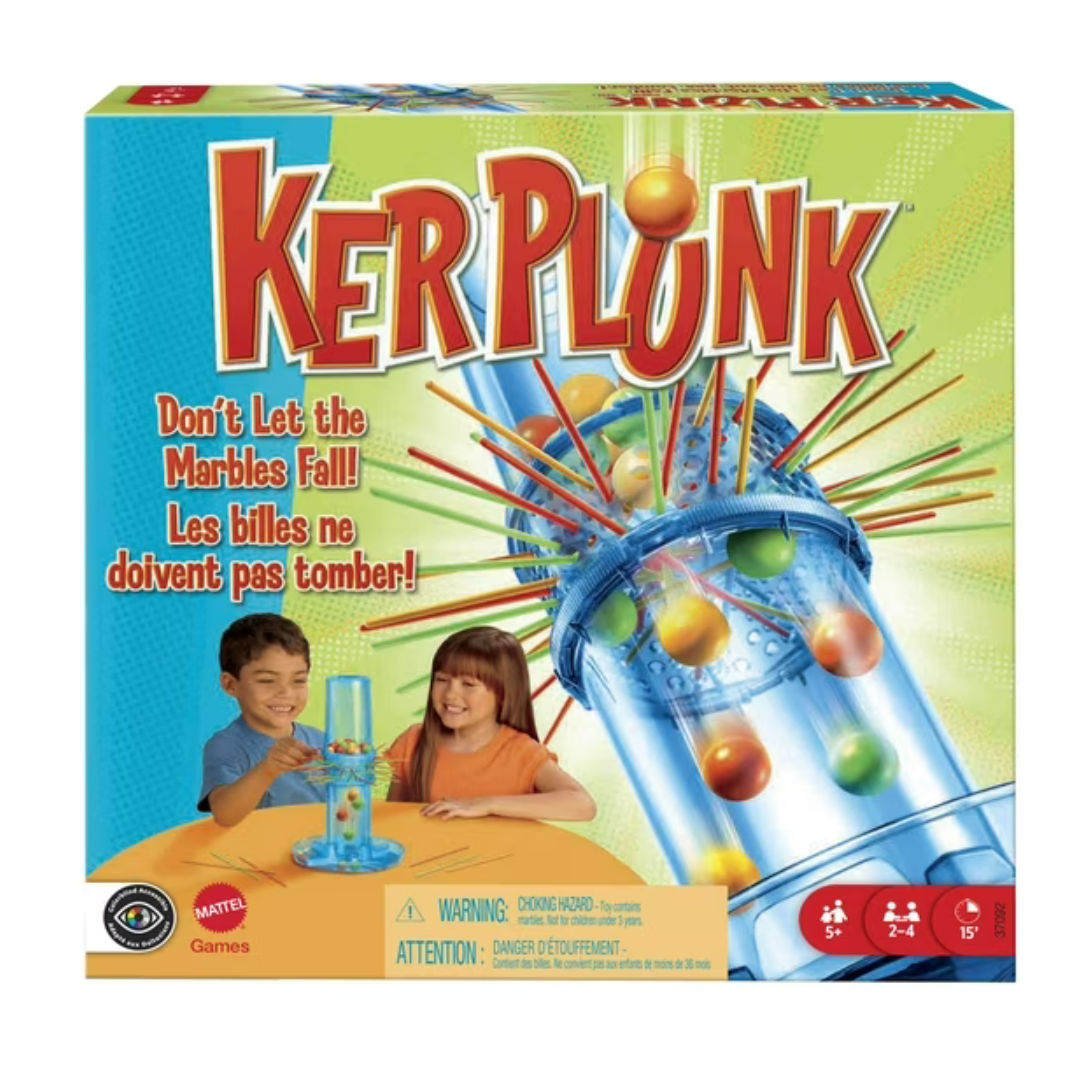Mattel KerPlunk Easy-to-Learn Kids & Family Game