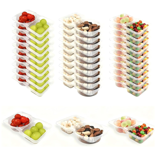 30-Pack KiauFdcf Snack Containers with Lids