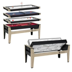 MD Sports 72" 4-in-1 Multi Game Table (Multicolor)