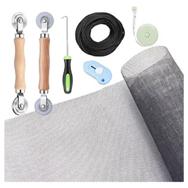 48" x 118" Windows Screen and Screen Door Repair Kit