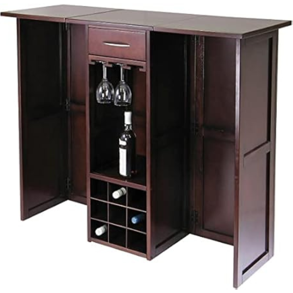 Winsome Newport Expandable Counter Wine Bar