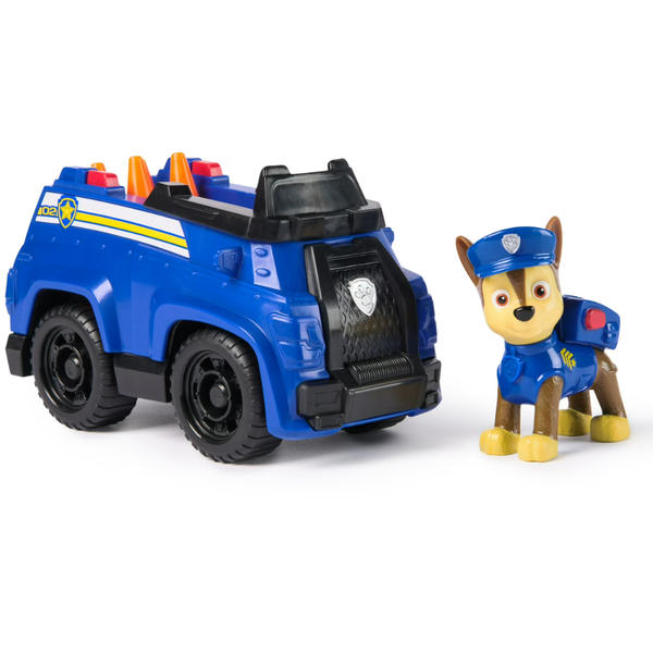 PAW Patrol Police Cruiser Vehicle with Collectible Chase Figure