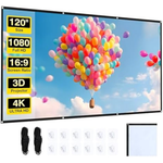 100" Stwui 16:9 Washable Portable Projector Screen