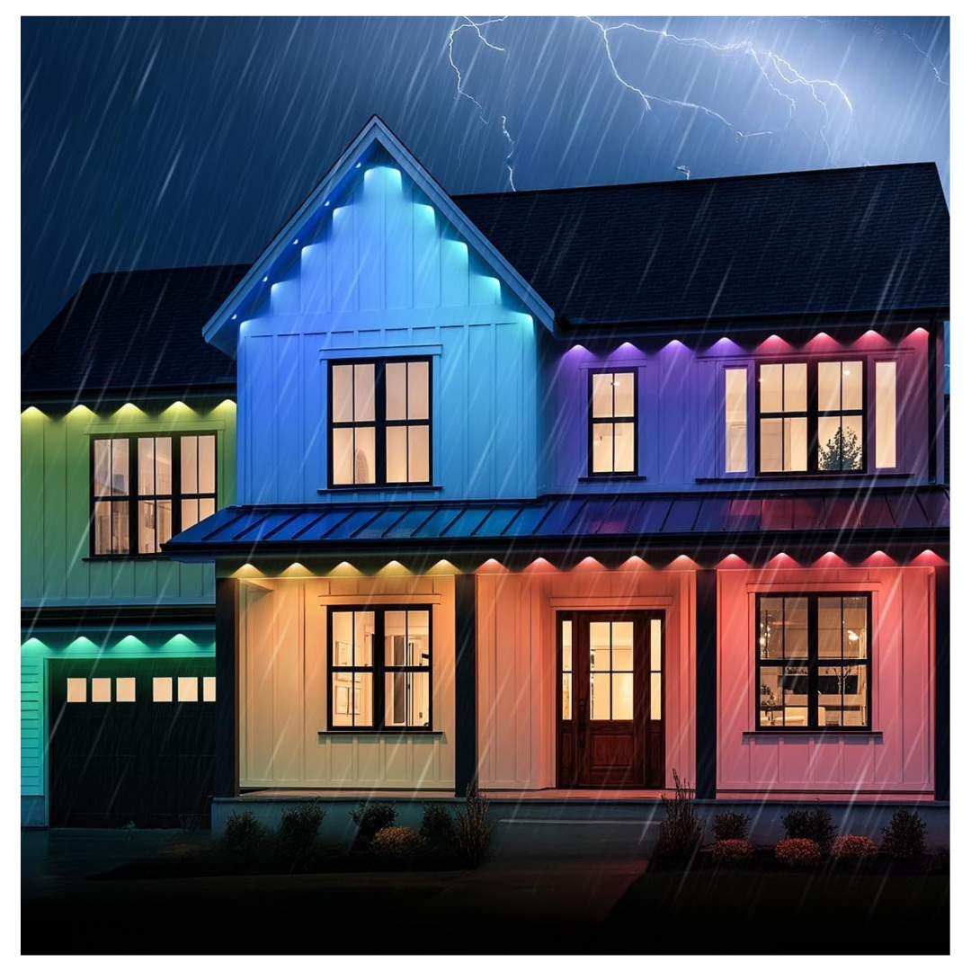 200FT Smart Permanent Waterproof Outdoor Eave Lights