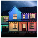 200FT Smart Permanent Waterproof Outdoor Eave Lights