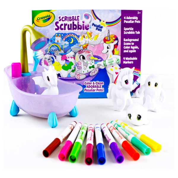 Crayola Scribble Washable Pet Grooming Toy Set