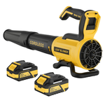 20V Electric 560CFM & 180MPH Leaf Blower With 2 4.0Ah Batteries