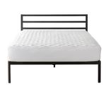 Amazon Basics Hypoallergenic Quilted Queen Mattress Pad