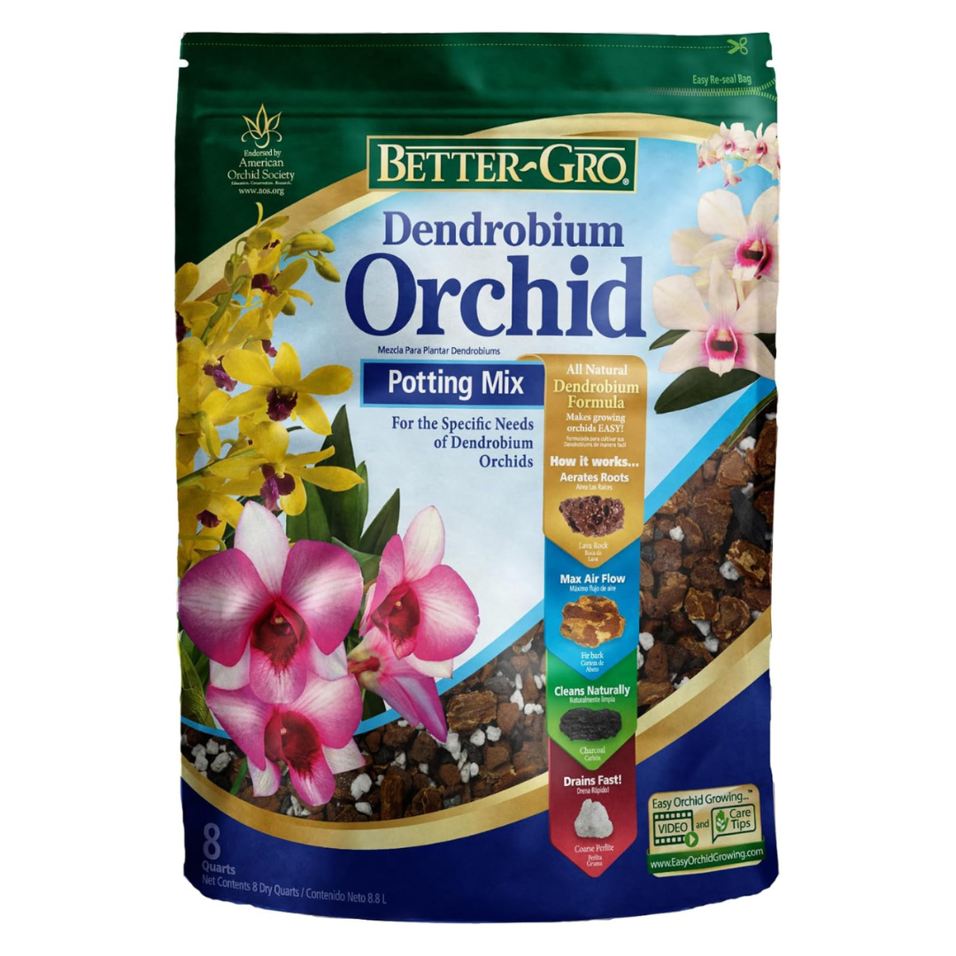 8 Quart Sun Bulb 50240 Better GRO Dendrobium Mix