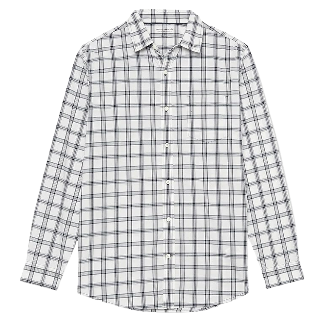 Amazon Essentials Men's Slim-Fit Stretch Poplin Shirt