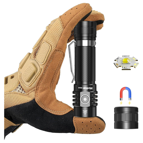 Wurkkos IP68 Waterproof WK03 LED Pocket Flashlight