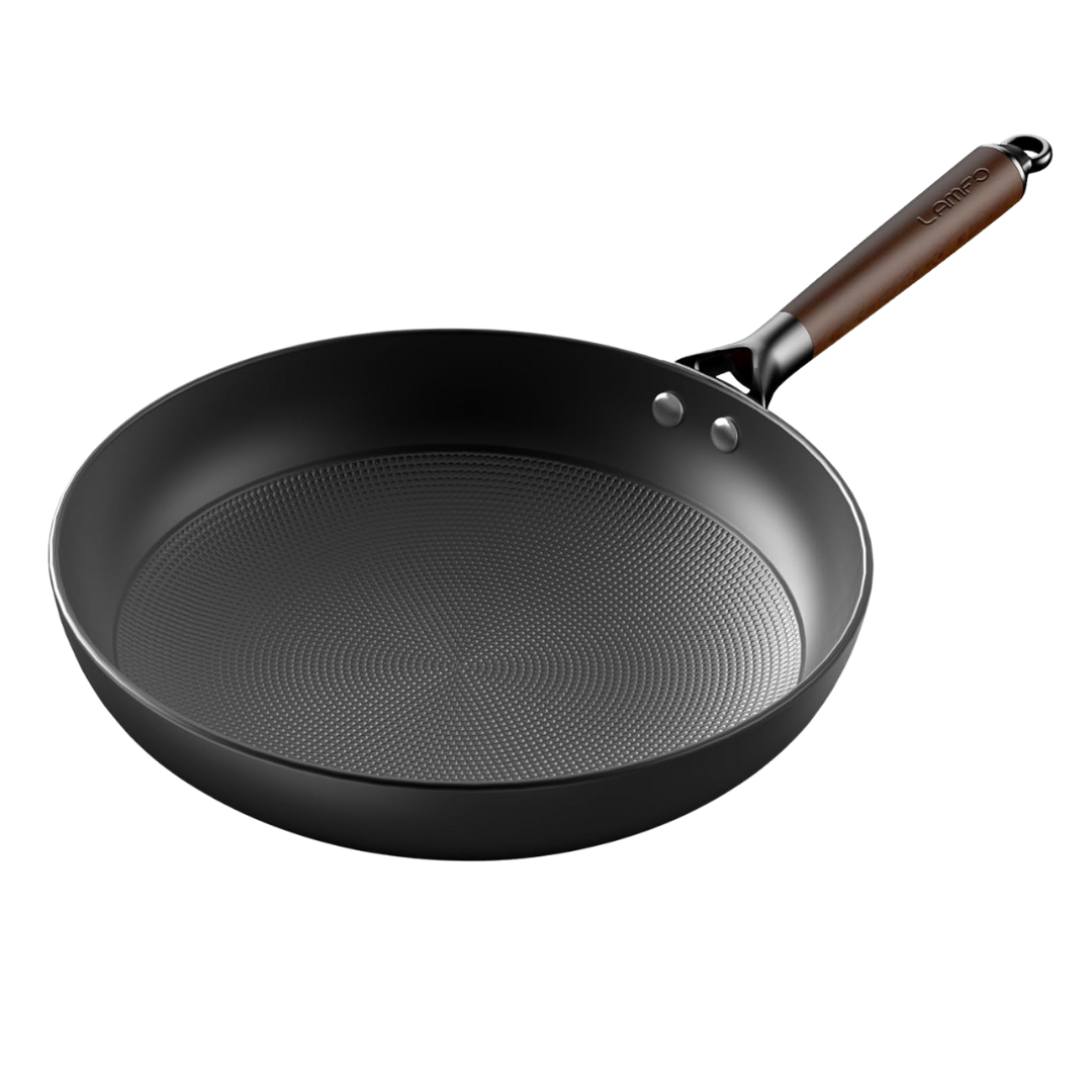10" Non Stick Cast Iron Frying Pans With Removable Handle