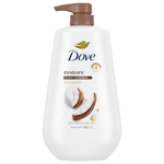 30.6oz Dove Body Wash W/ Pump Restore Coconut & Cocoa Butter