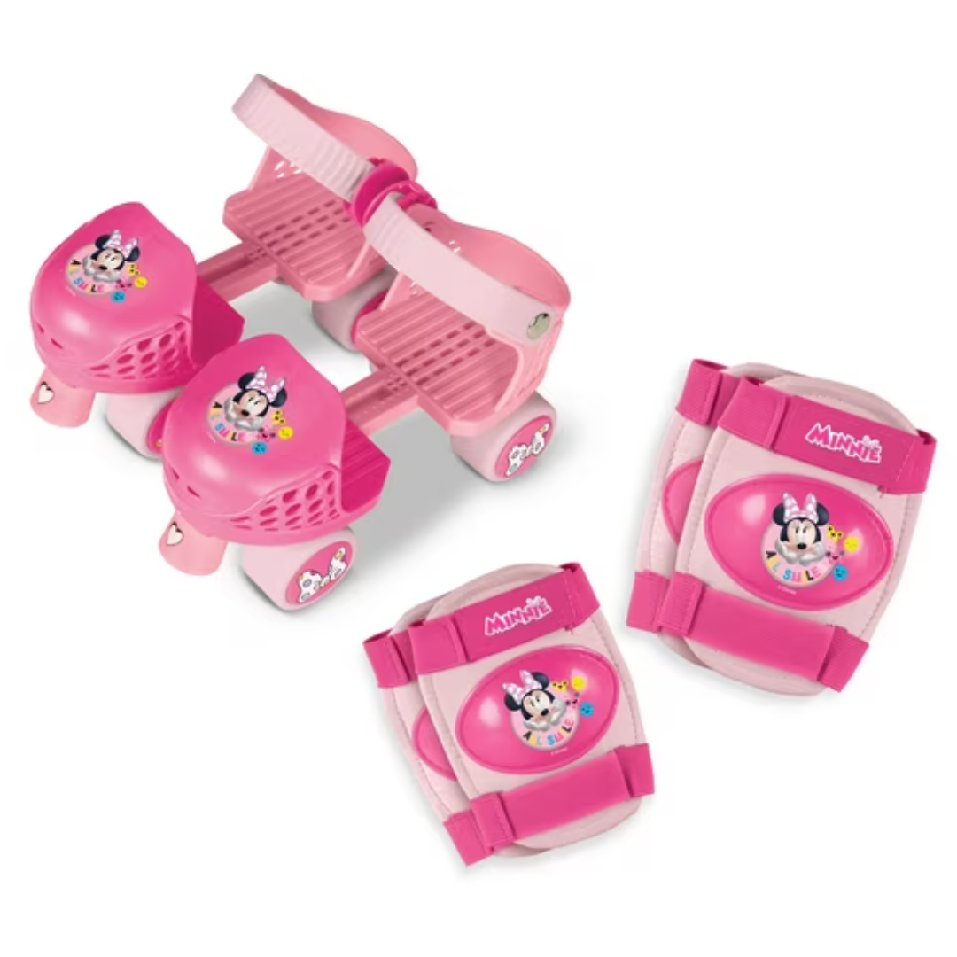 Junior Adjustable Roller Skate Sets W/ Knee Pads