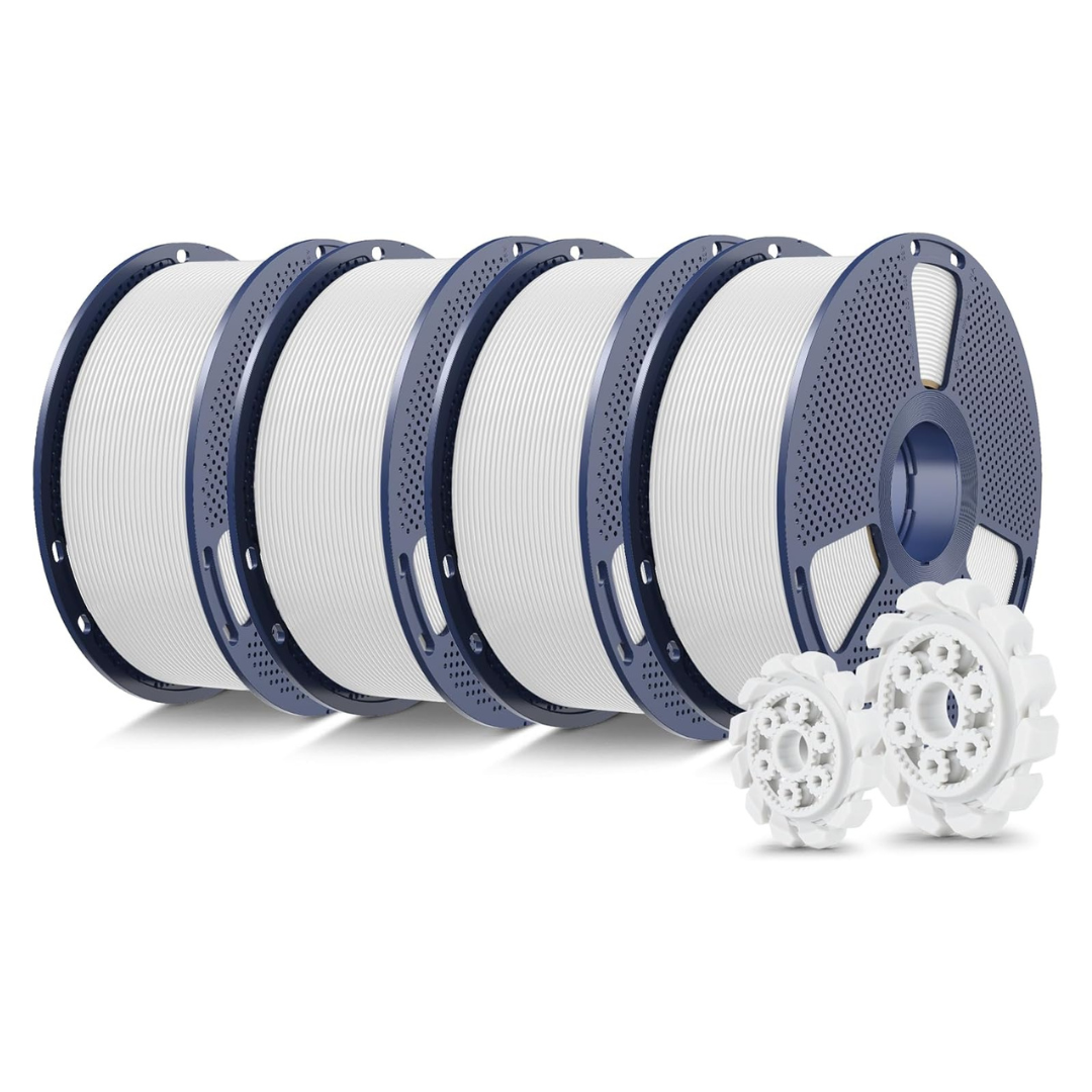 4-Pack SUNLU PLA+ 2.0 1.75mm 3D Printer Filament Bundle (4-1KG) (Various)