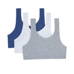 3-Pack Fruit of the Loom Women's Cotton Stretch Sports Bra (Various)