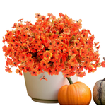 12 Bundles Artificial Fake Faux Mums