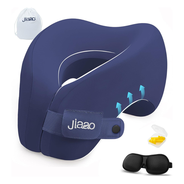 Memory Foam Travel Neck Pillow